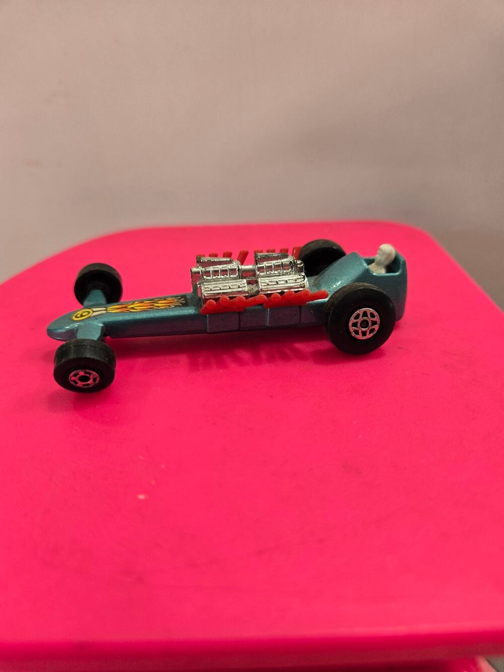 Vintage Matchbox Slingshot Dragster England Lesney Diecast Car Toy Junk Drawer